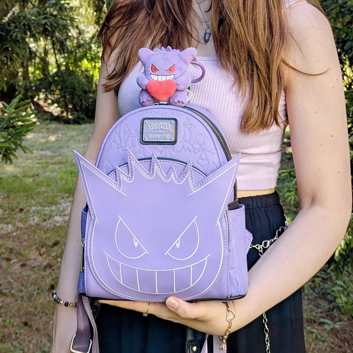 Pokemon - Gengar Mini Rucksack lila