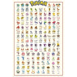 Pokemon - Kanto First Generation Maxi Poster