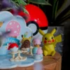Pokemon - Pikachu Ice Cream 3D SCENE Figur