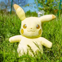 Pokemon - Pikachu Monochrom Plüsch Figur 24 cm