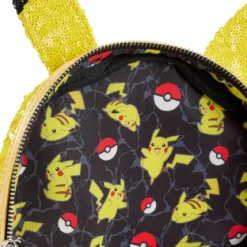 Pokemon - Pikachu Pailletten Mini Rucksack