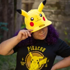 Pokemon - Pikachu Plüsch Snapback Cap