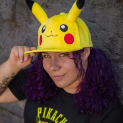 Pokemon - Pikachu Plüsch Snapback Cap