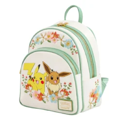 Pokemon - Pikachu und Evoli Floral Mini Rucksack
