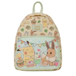 Pokemon - Pikachu und Evoli Food Collection Mini Rucksack