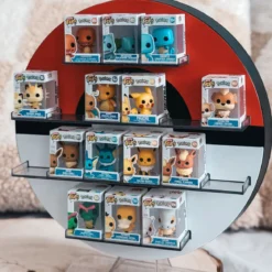 Pokemon - Pokeball Funko Bitty POP Display mit 2 Figuren