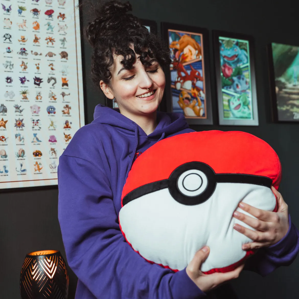 Pokemon - Pokeball Kissen 36cm