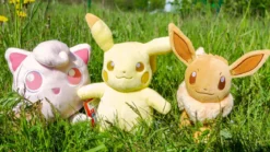 Pokemon - Pummeluff Monochrom Plüsch Figur 17 cm