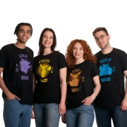 Pokemon - Relaxo College T-Shirt schwarz