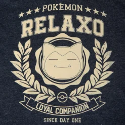 Pokemon - Relaxo Loyal Companion T-Shirt blau