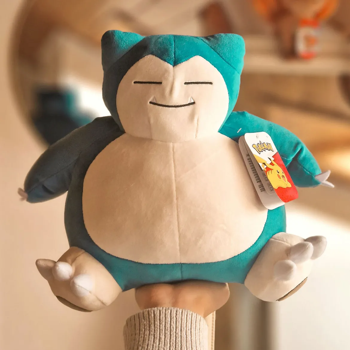 Pokemon - Relaxo Plüsch Figur sitzend
