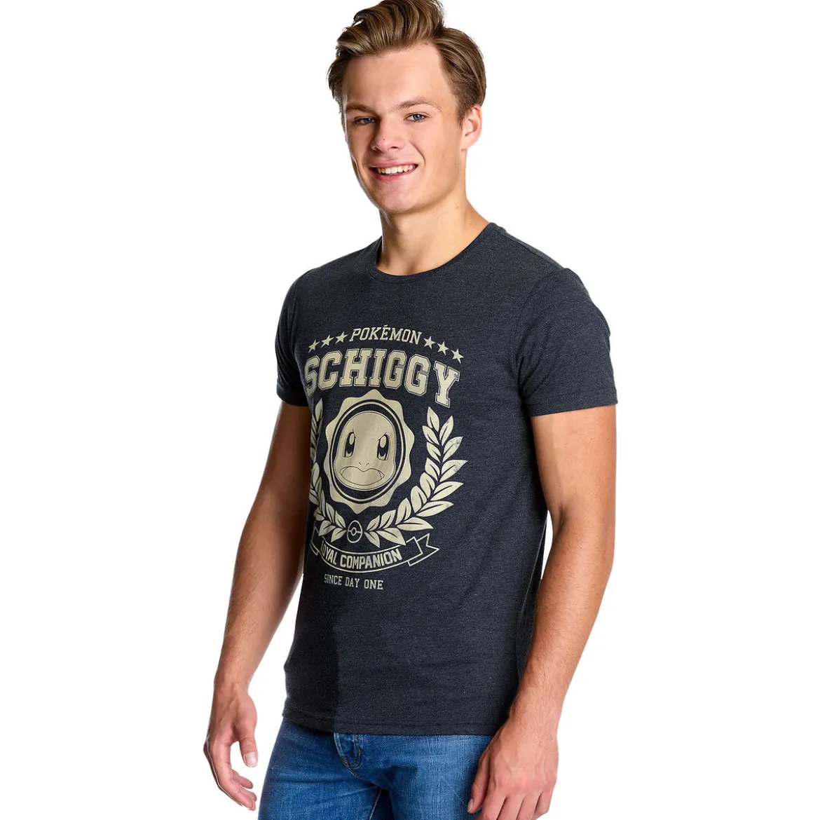 Pokemon - Schiggy Loyal Companion T-Shirt blau