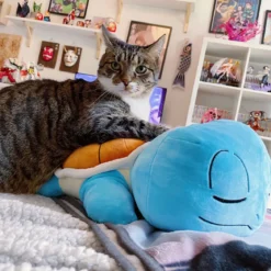 Pokemon - Schiggy Plüsch Figur schlafend