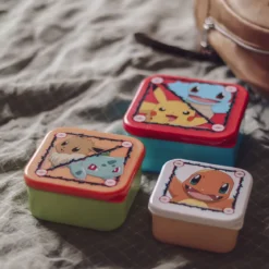 Pokemon - Starter Lunchbox 3er Set