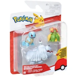 Pokémon Battle Figure Actionfiguren 3er-Pack Schiggy, Gruff
