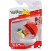 Pokémon Clip 'n' Go Actionfigur Feurigel & Pokéball