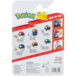 Pokémon Clip 'n' Go Actionfigur Feurigel & Pokéball