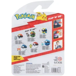 Pokémon Clip 'n' Go Actionfigur Krokel & Superball