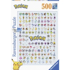 Pokémon Puzzle Pokémon Pokédex (500 Teile)