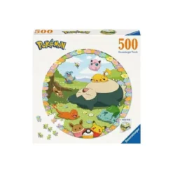 Pokémon Rund-Puzzle Blumige Pokémon (500 Teile)
