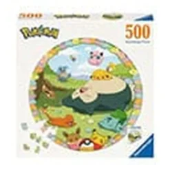 Pokémon Rund-Puzzle Blumige Pokémon (500 Teile)
