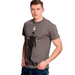 Preacher - Jesse Custer T-Shirt grau