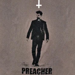 Preacher - Jesse Custer T-Shirt grau