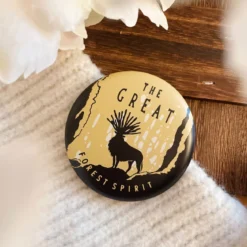 Prinzessin Mononoke Mystery Button