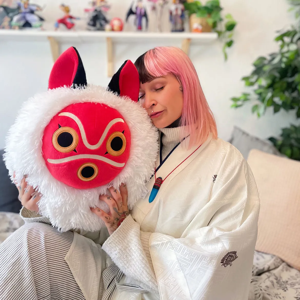 Prinzessin Mononoke - Sans Maske Kissen
