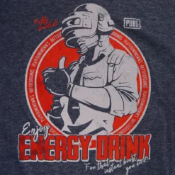PUBG - Energy Drink T-Shirt blau