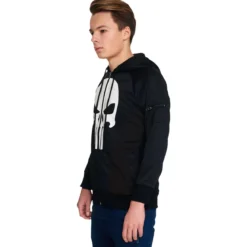 Punisher - Logo Kapuzenjacke schwarz