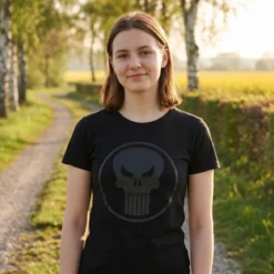 Punisher - Logo T-Shirt schwarz