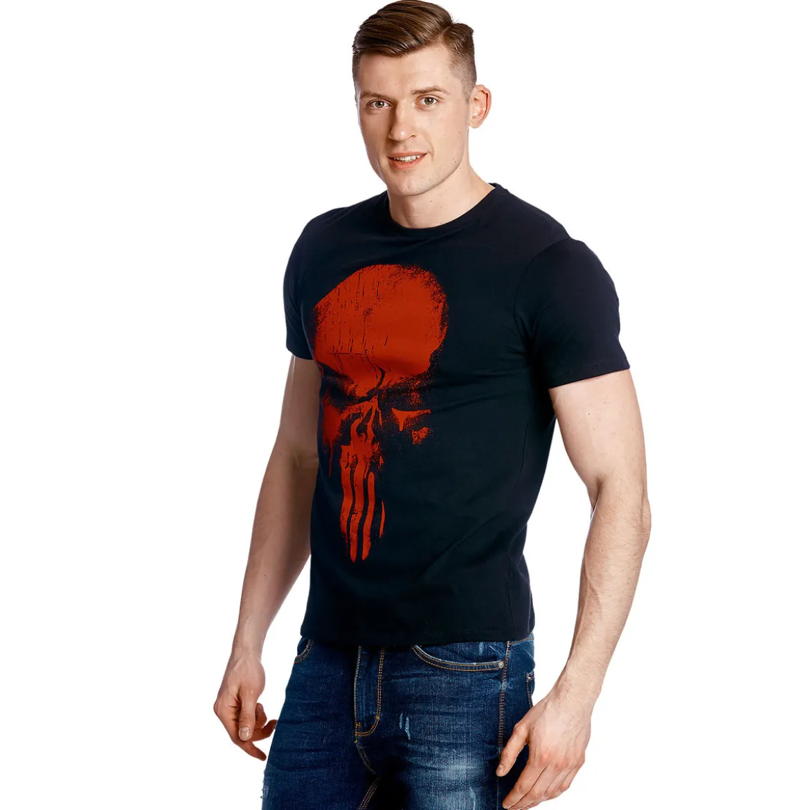 Punisher vs. Daredevil T-Shirt schwarz