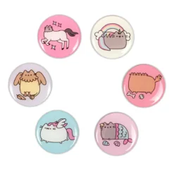 Pusheen - Button 6er Magnet-Set