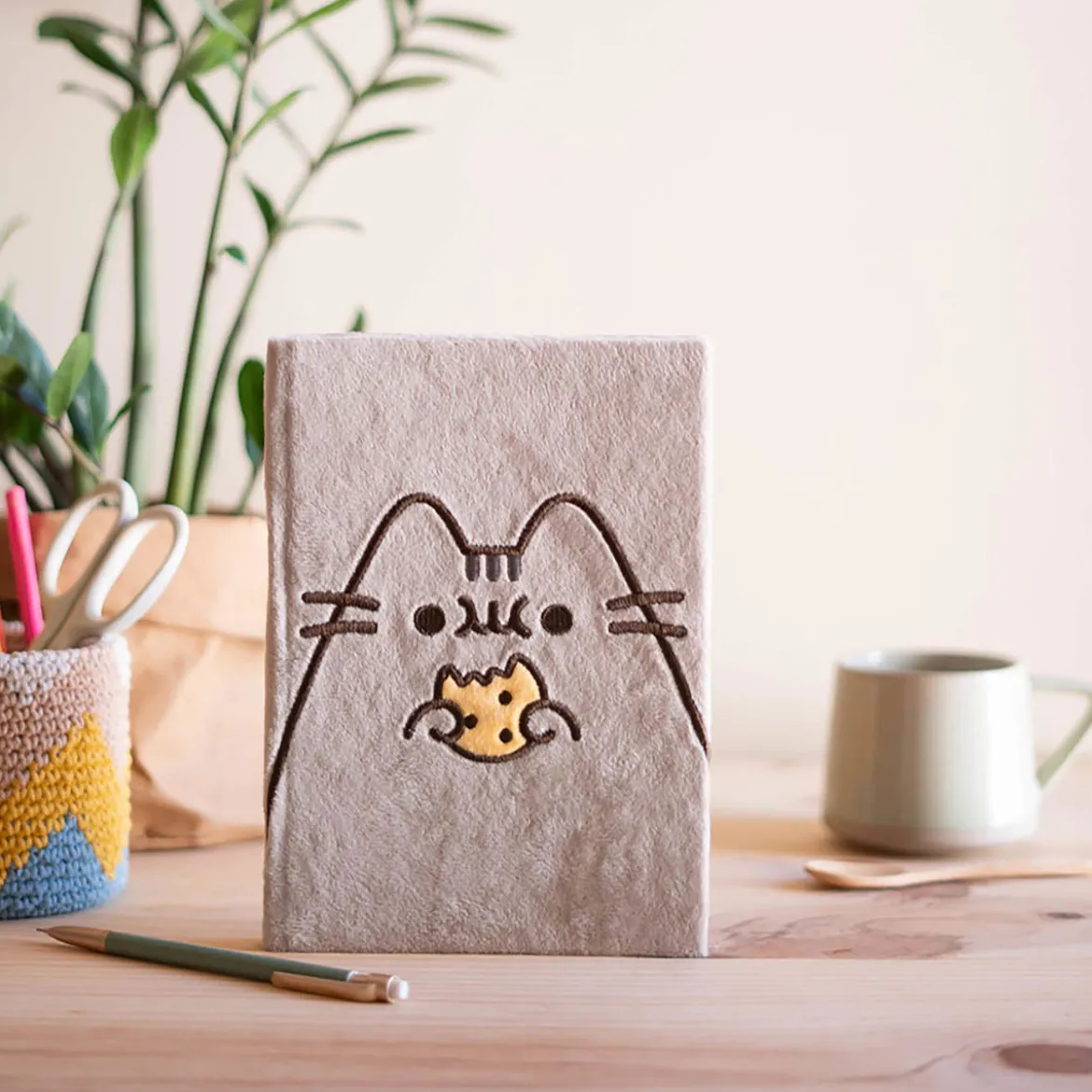Pusheen - Cookie Plüsch Notizbuch