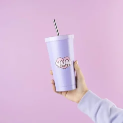 Pusheen - Enjoy Every Day Trinkbecher mit Strohhalm