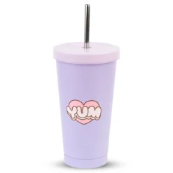 Pusheen - Enjoy Every Day Trinkbecher mit Strohhalm