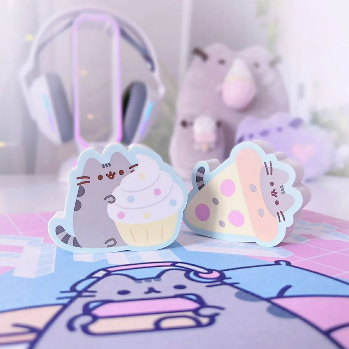 Pusheen - Foodie Radiergummi 2er Set