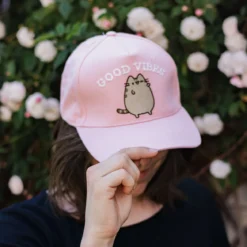 Pusheen - Good Vibes Basecap rosa