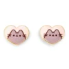 Pusheen - Herz Ohrstecker