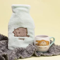 Pusheen - Lazy Wärmflasche mit Tasse