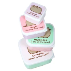 Pusheen - Lunchbox 4er Set