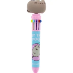 Pusheen Mehrfarbiger Stift Spinny By The Pool Blau