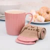 Pusheen - Pink Paw Socken und Tasse