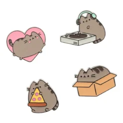 Pusheen - Pins 4er Set