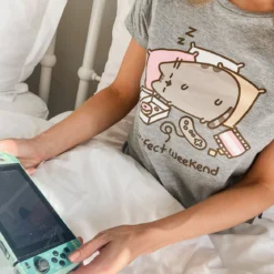 Pusheen - Purrfect Weekend Damen T-Shirt grau