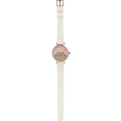Pusheen - Stripes Uhr weiß