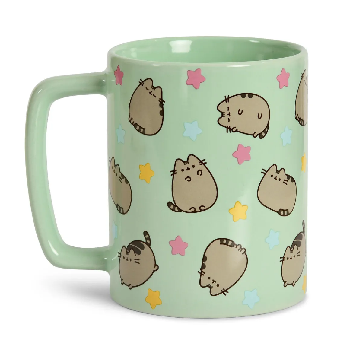 Pusheen - Tasse mit Plüschüberzug