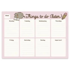 Pusheen - Things To Do Later Wochenplaner