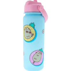 Pusheen Trinkflasche Flip Top By The Pool Blau